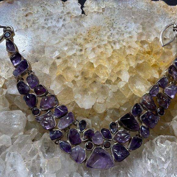 Purple Stone Necklace - Picture 8 of 15